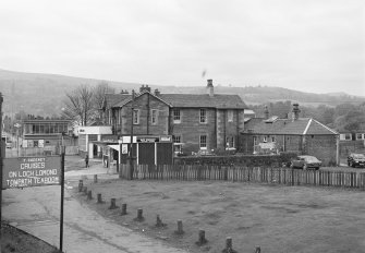 View from East of Balloch Central Station