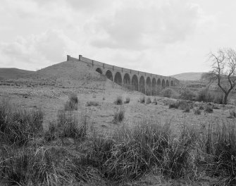 Loudounhill Viaduct. View from NW.