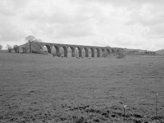 Loudounhill Viaduct. View from NW.