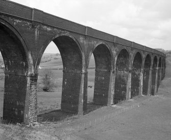 Loudounhill Viaduct. View from SE.