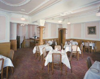 Uddingston.  Main Street. Tunnock's Tea Room. Interior.
View of first floor tea room.