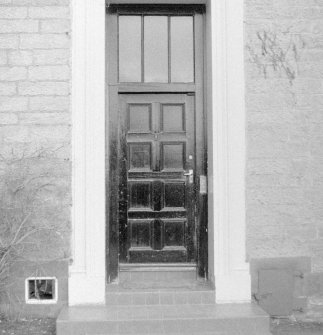 Wallacehall Academy, door, Closeburn