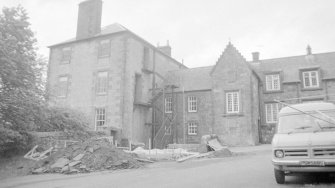 Wallacehall Academy & east wing, Closeburn