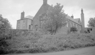 Wallacehall Academy, from south east, Closeburn