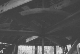 West Gallaberry former horsemill, interior detail, Kirkmahoe Parish