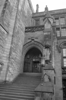 Glasgow University, Main building, West front, Glasgow, Strathclyde