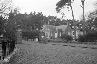Gordonstoun, East Lodge and Gatepiers