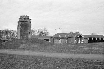 Gordonstoun, Windmill dovecot and Old Kennels.