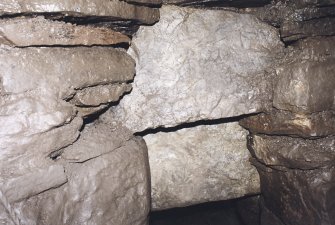 Detail of lintels above lower steps.