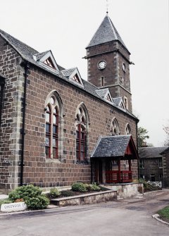 View of church