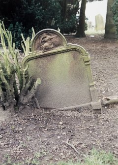 Cast-iron headstone