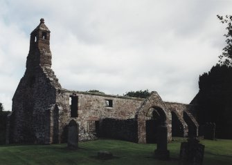View of church from SW