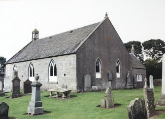 View of church from SE
