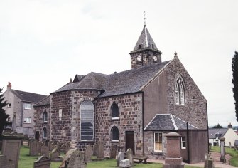 View of church from SE