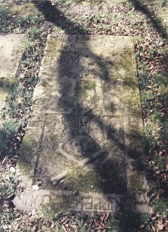 Detail of grave slab.