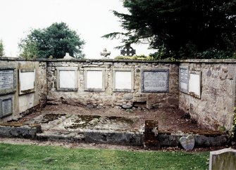 General view of part of burial ground.