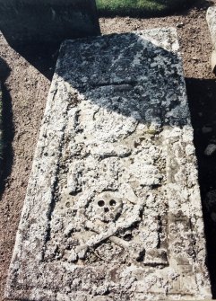 Detail of tablestone.