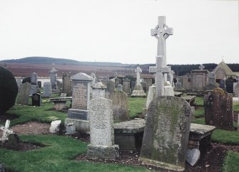 General view of burial ground.