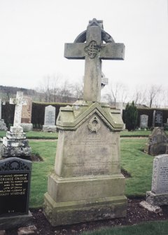 View of monumental cross.