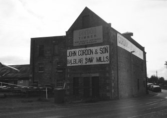 View of main block from east