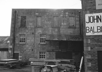 View of main block (rear) from east