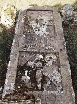 Detail of tablestone.