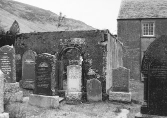 General view of churchyard and MacKenzie enclose.