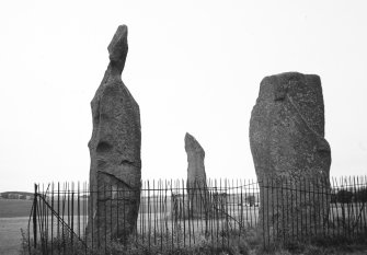 Lundin Links standing stones.