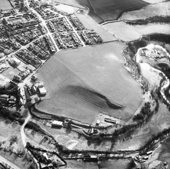 Oblique aerial view of perimeter site.