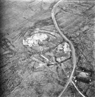 Oblique aerial photograph