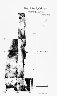 Resistivity survey. Draft of publication drawing.