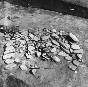 Area 1: Cairn 17, looking North. Vertical photograph. (Cairn 2)