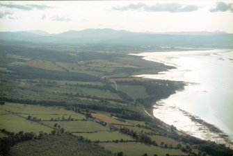 Aerial view of Bunchrew, Beauly Firth, looking W.