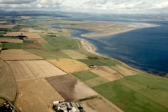 Aerial view of Inver and Morrich More, Easter Ross, looking W.