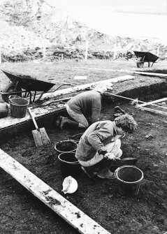 Excavation photograph (see the Black & White Register, 2nd book of MS/139/4).