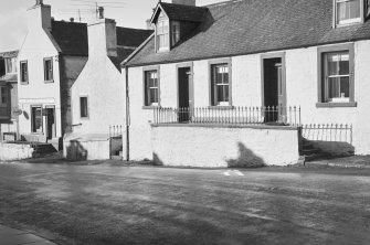 General view of nos. 75-79 Main Street, Glenluce, from NW.