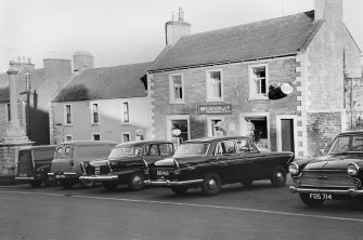 General view of nos. 60 and 62 George Street, Whithorn, from south west.