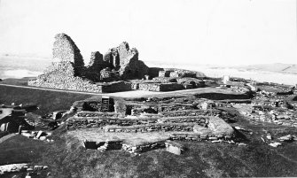 Publication Photograph: Medieval farmstead wih 16th - 17th century Laird's House.