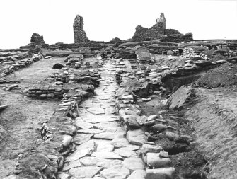 Publication Photograph: Viking house 3; showing secondary paved road.