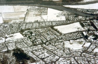 Aerial view of Holm, Inverness, looking NW.