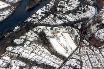 Aerial view of Drummond Hill, Inverness, looking N.