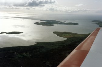 Aerial view of Tanera Mor, Summer Isles, Wester Ross, looking SW.