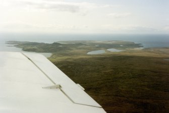 Aerial view of Achilitbuie, Wester Ross, looking NW.