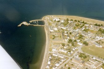 An oblique aerial view of Cromarty, Black Isle, looking NE.