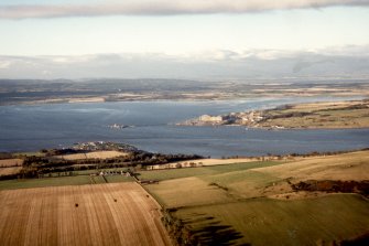 Aerial view of Cromarty and Nigg, Cromarty Firth, looking NW.