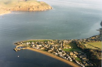 An oblique aerial view of Cromarty, Easter Ross, looking ENE.