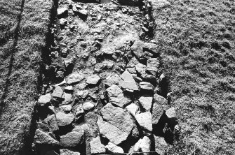 Excavation photograph : trench Aa - L16-19, 21 and 48 removed - photogram - E71-73, N58-60.
