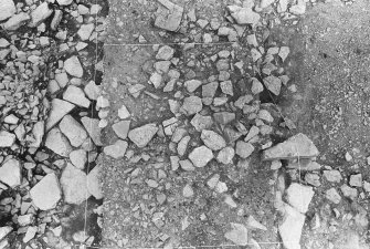 Excavation photograph : trench AG Baulk - photogram - E69.25-71.25, N64-66.

(see MS/682/120 for detailed description)