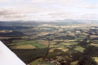 Aerial view of lower Strathglass around Kiltarlity, Inverness-shire, looking NNW.