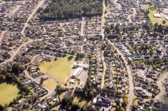 Aerial view of Lochardil, Inverness, looking S.